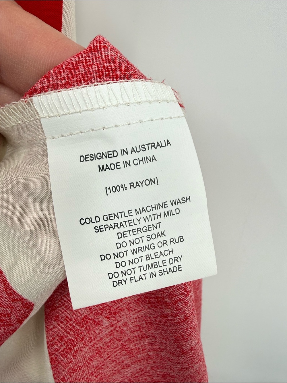 Anthropologie x Abel The Label Smock Dress Abstract Flowy Trapeze Summer Maxi L - Picture 10 of 16